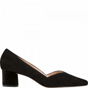 Högl Boulevard 45 Pumps Damen Schwarz | UJPS-84015