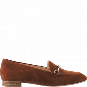 Högl Close Halbschuhe Damen Nut | HSOK-62504