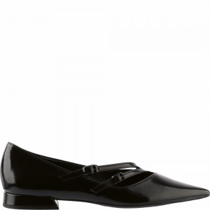 Högl Elise Ballerinas Damen Schwarz | AXOV-92836