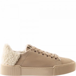 Högl Fluffy Sneakers Damen Cashmere | TYSI-51460