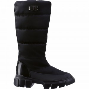 Högl Harvey Kniehohe Stiefel Damen Schwarz | DPST-15987