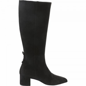 Högl Journey Kniehohe Stiefel Damen Schwarz | BRVN-54786