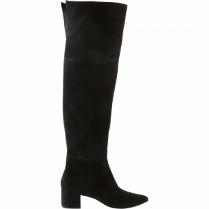 Högl Madlen Kniehohe Stiefel Damen Schwarz | GKXD-69270