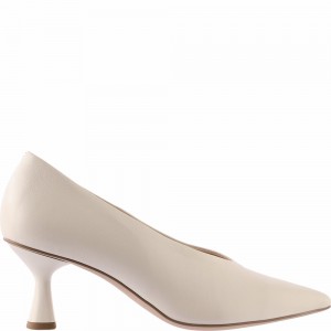 Högl Maghan Pumps Damen Creme | UFSD-42769