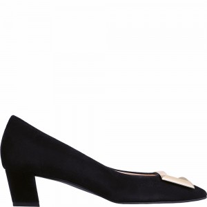 Högl Thilda Pumps Damen Schwarz | BVKX-92708