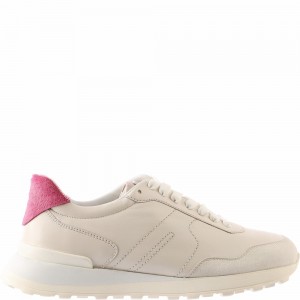 Högl Tony Sneakers Damen Creme/Pink | QRKX-58293