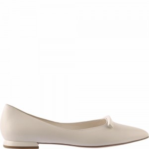 Högl Vivienne Ballerinas Damen Creme | JGTN-30471
